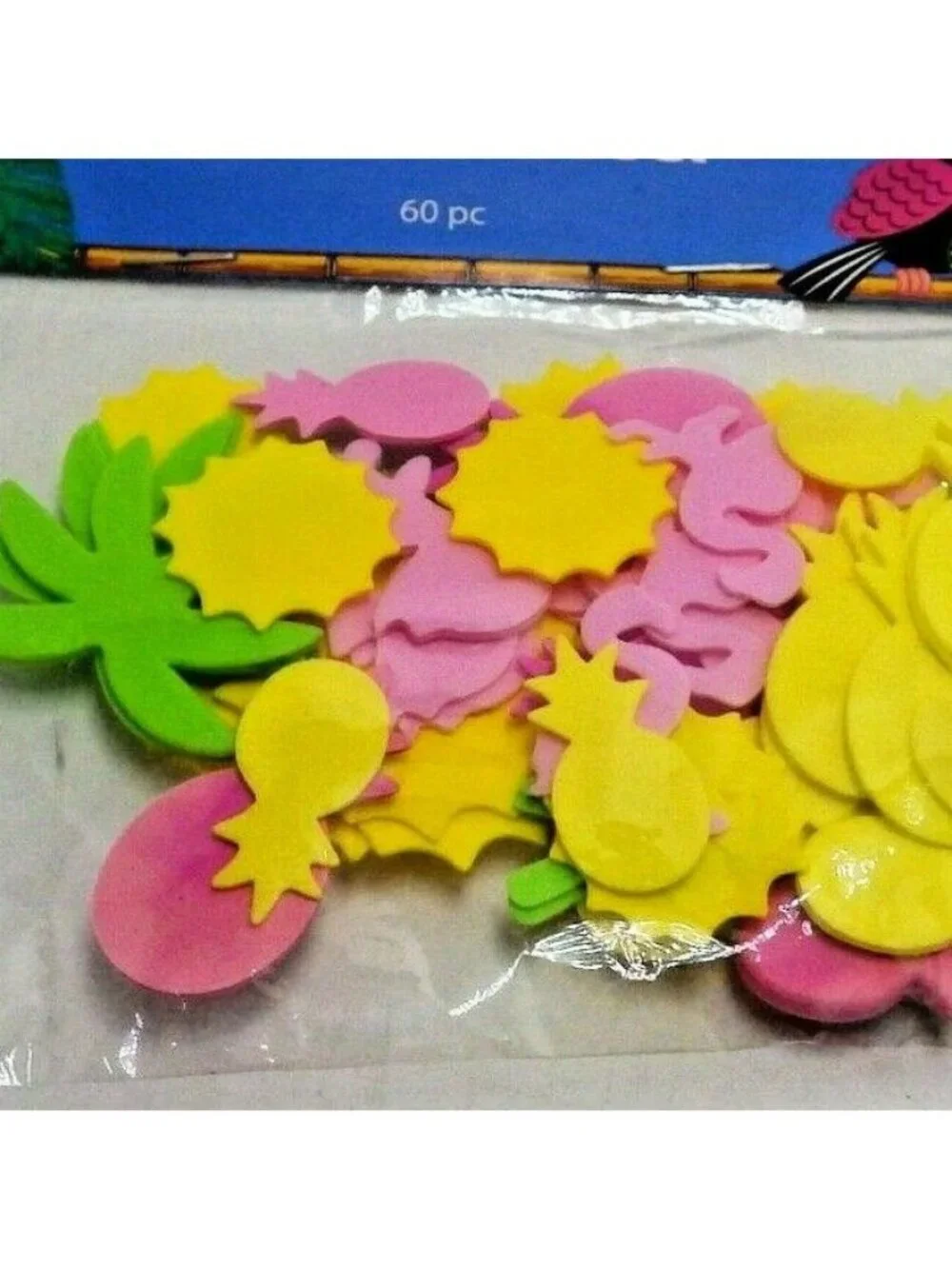 Tropical table scatter Party confetti Decoration 60 pieces flamingo Palm Sun